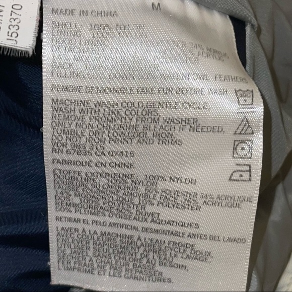 Nautica Women Down Jacket Size M - Picture 6 of 6